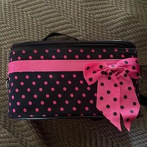 Polka Dot Cosmetic Case